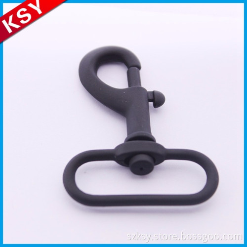 Wholesale High Quality Guangzhou Engraved Logo Swivel Eye Snap Hook With D Ring